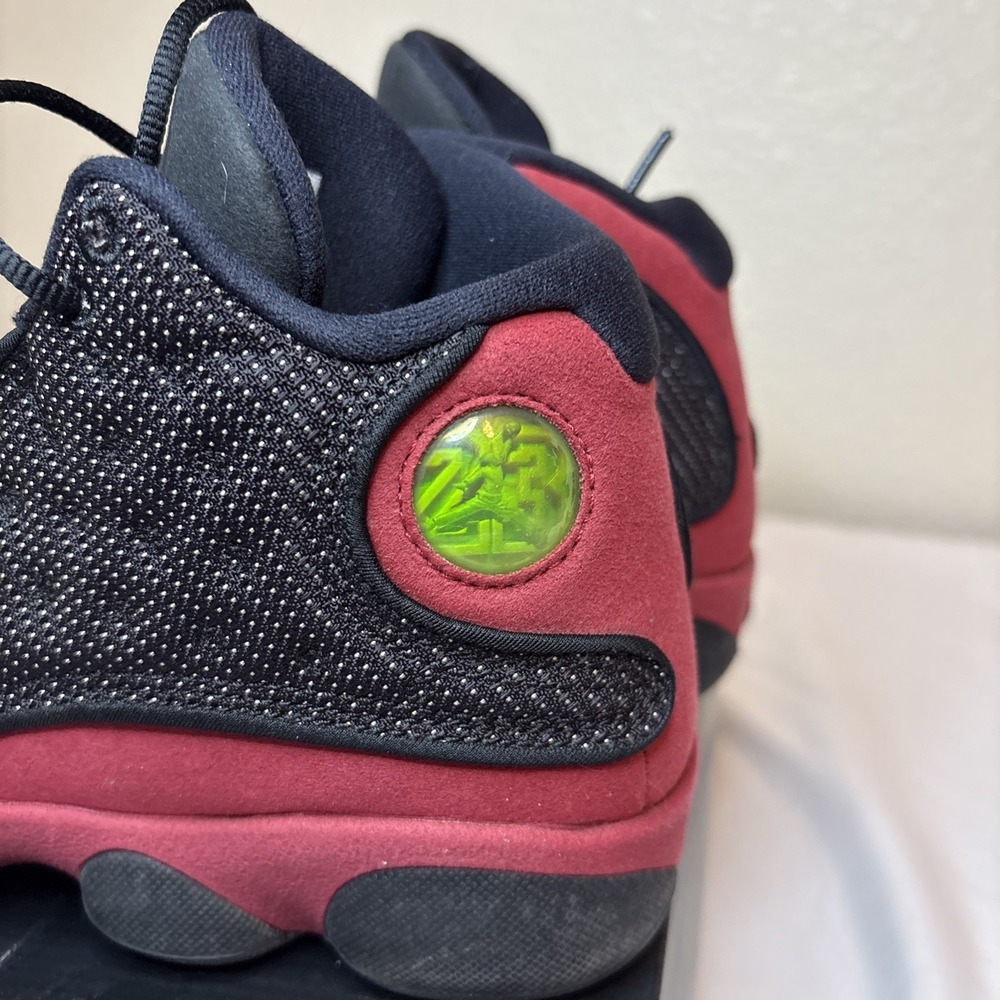 NIKE AIR JORDAN XIII 13 RETRO GS BLACK RED WHITE BRED PLAYOFF 414574-010 Size 4Y - Picture 3 of 16
